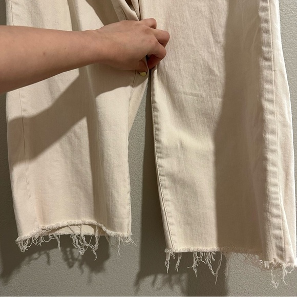 Judy Blue Ecru Hi Rise Wide Leg Straight Jean Size 20 - Picture 8 of 12